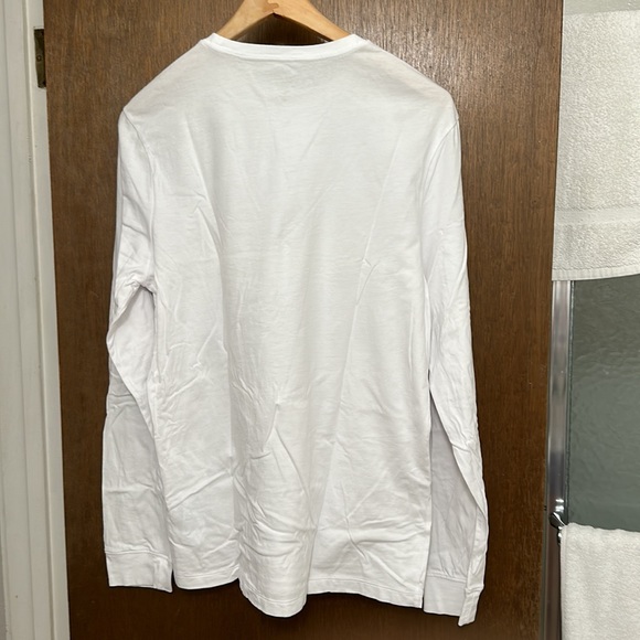 J Crew Men’s Whits Long Sleeve Shirt. New!! Medium/Tall. - Picture 2 of 3